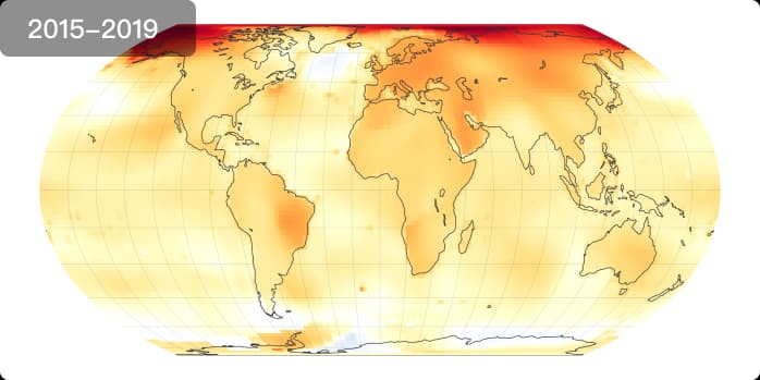 Climate change illustration