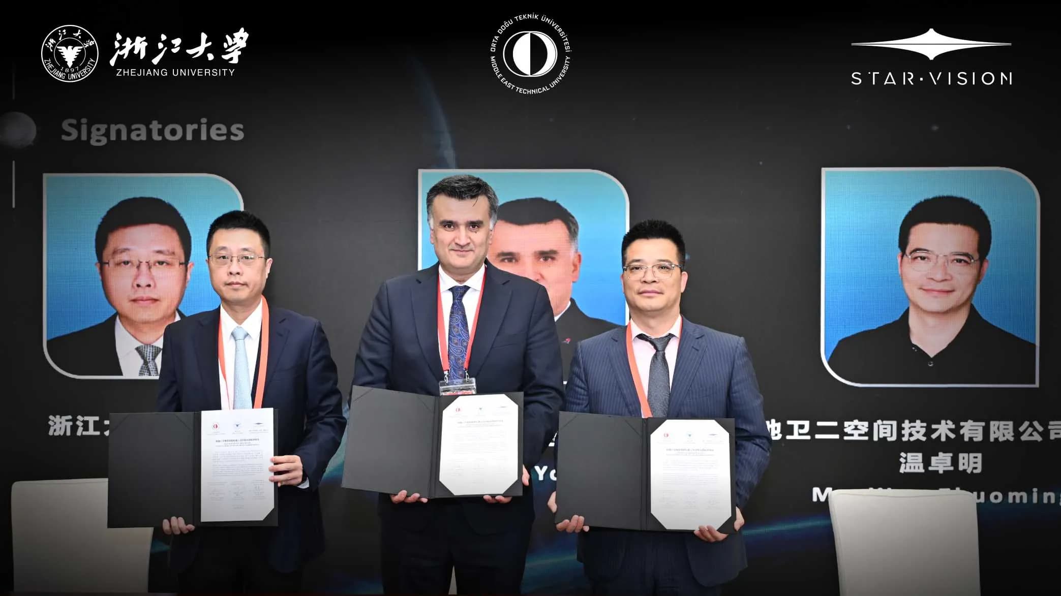 中国航天公司地卫二、土耳其中东技术大学和浙江大学签署月球探索里程碑式合作协议!